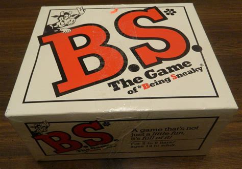 B.S. The Game Board Game Review and Rules | Geeky Hobbies