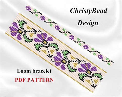 Image result for Simple Bead Loom Flower Patterns