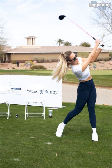 Paige Spiranac Shows Off Her Fit Figure at the Sports Illustrated Invitational in Las Vegas (22 ...
