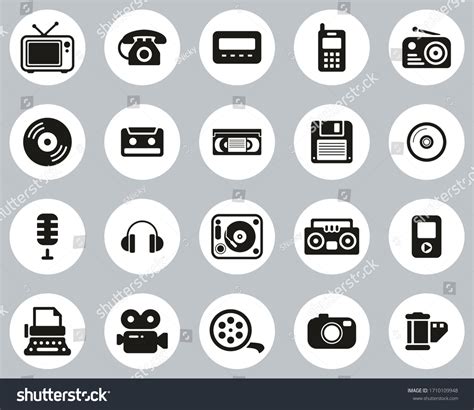 Old Technology Black White 的图像结果