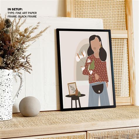 Leaving: Buy Best Framed Boho Art Painting Online – Dessine Art