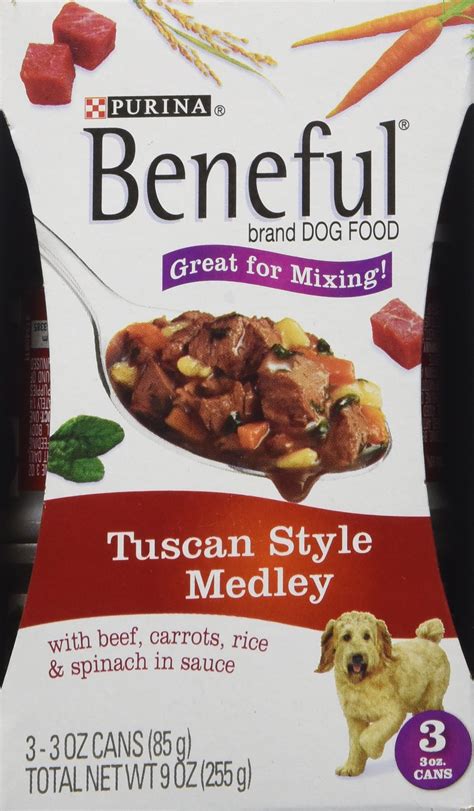Beneful Romana Style Medley Canned Dog Food 9 OZ (Pack of 8): Amazon ...