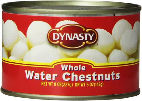Amazon.com : Dynasty Canned Whole Water Chestnuts, 8-Ounce (Pack of 12 ...