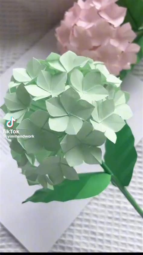 Image result for Origami Tutorial Hydrangea