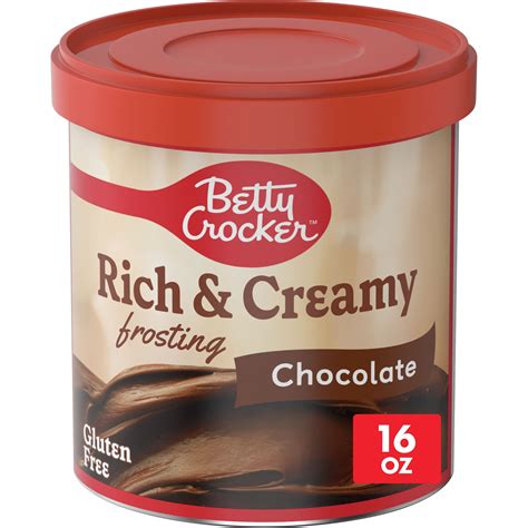 Betty Crocker Gluten Free Chocolate Frosting, 16 oz. - Walmart.com