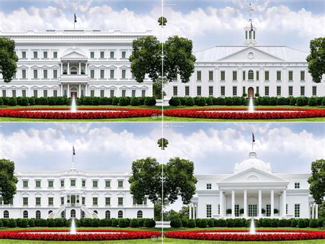 White House Front View