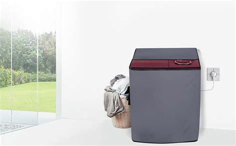 Stylista Polyester Washing Machine Cover Compatible for ...