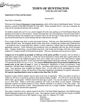 Fillable Online huntingtonny Vendor Letter with Letterhead.doc. SEQR ...