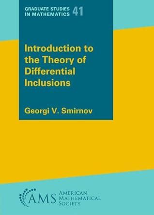 Buy Introduction to the Theory of Differential Inclusions (Graduate ...