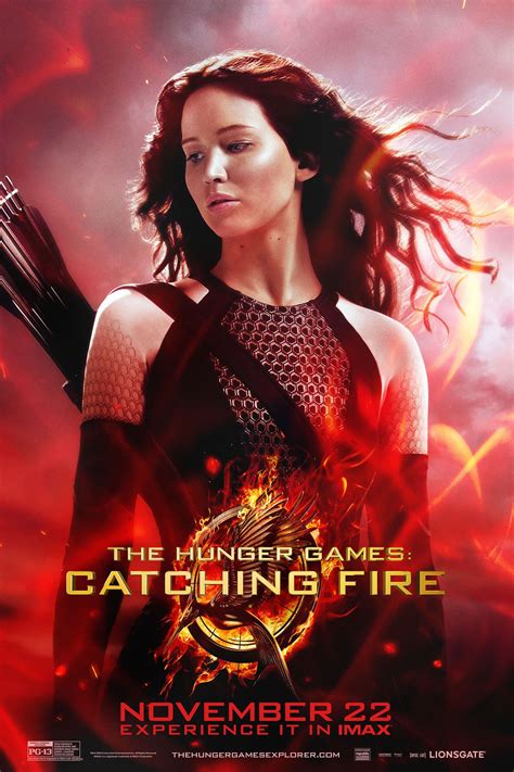 Hi-Res Catching Fire Katniss Poster | Hunger games movies, Hunger games ...