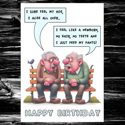 Best 10 Heollaok Funny Birthday Card for Men, Humorous Birthday Card ...