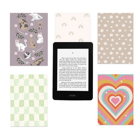 5 Printable Kindle Case Inserts | Kindle Paperwhite 10th Gen Signature | DIGITAL DOWNLOAD - Etsy