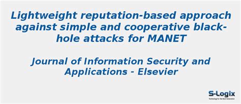Lightweight reputation-based approach against simple and cooperative ...