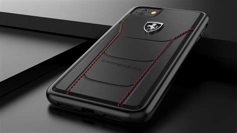 Ferrari ® Apple iPhone 7 Official 488 GTB Logo Double Stitched Dual ...