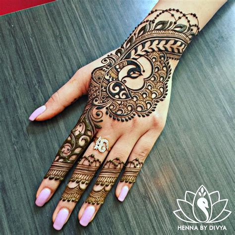 29 Remarkable Peacock Mehndi Designs for the Brides of Today