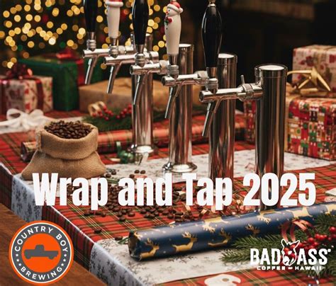 Wrap and Tap 2025 at Country Boy Brewing Lexington Taproom, 436 Chair ...
