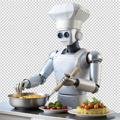 Robot Chef Assistant PSD, High Quality Free PSD Templates for Download ...