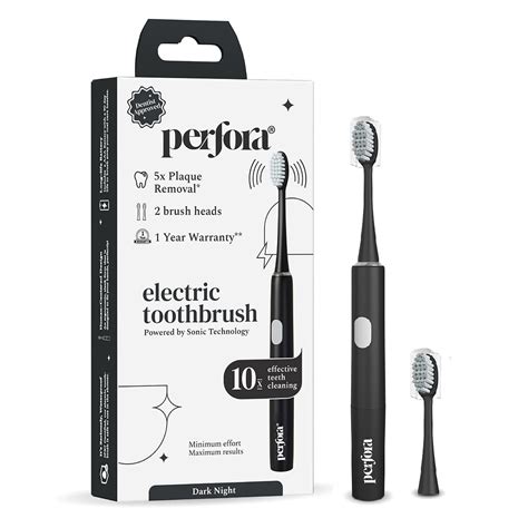 Buy Perfora Electric Toothbrush Dark Night | 19 Minutes Delivery ...