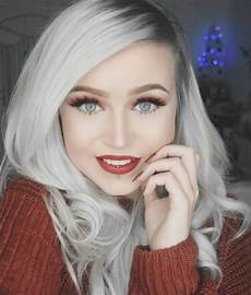 White With Hair by Silver White Hair Will Be An Icy Cool Colour Fad This Year White With Hair