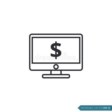 Money. Sign Computer Screen Icon Vector 的图像结果