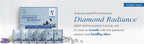 NutriGlow NATURAL'S Diamond Radiance Facial Kit for Acne & Spot Free ...