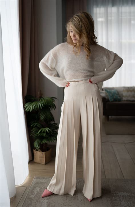 Брюки со складками Miranda H — Studio.Yusupova patterns