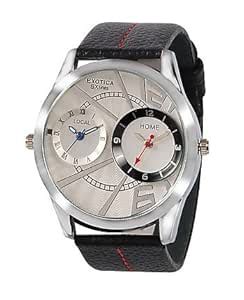 Exotica White Dial Analogue Watch for Men (EF-85-Dual-White) : Amazon ...