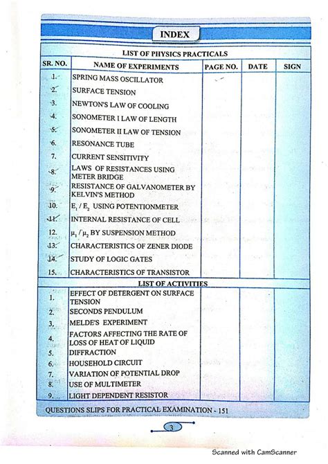 Image result for Physics Practical Notebook Std 11 Solution