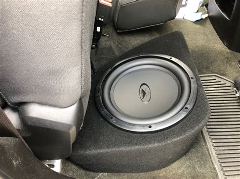 How To Build A Subwoofer Box For A Single Cab Truck