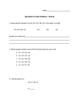 Image result for Solve Problems with Math Operations