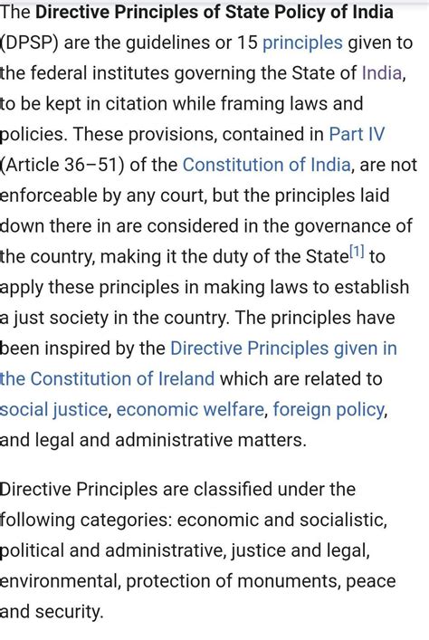 EXPLAIN DIRECTIVE PRINCIPLES OF STATE POLICY.??? - Brainly.in