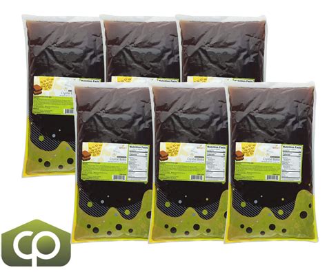 Bossen 1.99kg/4.4 lb. Brown/Black Sugar Crystal Bubble Tea Boba in ...