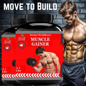 Secure Healthcare Muscle Gainer, Body Growth, Ayurvedic Product, Flavor ...