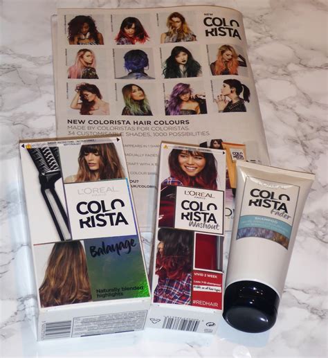 L'Oreal Colorista Hair Colours
