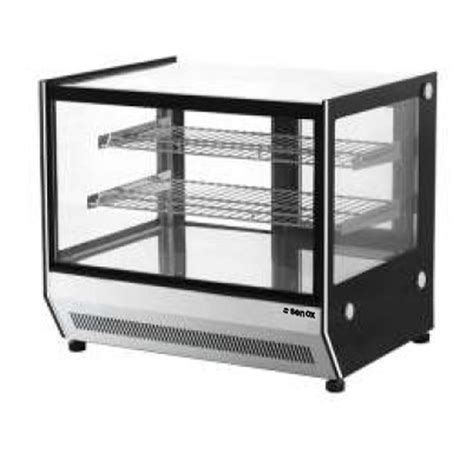 Senox Set Top Cake Display Cabinet, Panoramic Glass, 75 cm Price