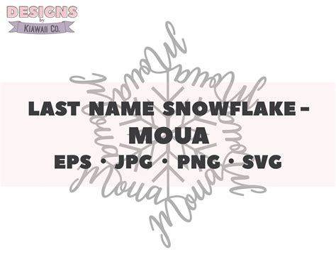 Hmong Design, Hmong Last Name SVG, Hmong SVG, Snowflake SVG - Personal ...