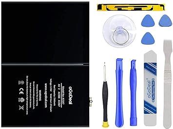 oGoDeal Battery Replacement for Apple iPad Air 2 A1566, A1567, iPad 6 ...
