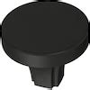 allen + roth Lucian 1-1/4-in Matte Black Round Traditional Cabinet Knob ...