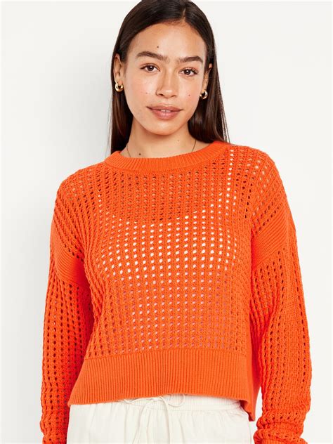 Open-Stitch Sweater | Old Navy
