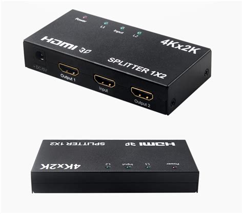 【2020必買商品】【生活家購物網】升級版 HDMI分配器 1分4 一進四出 分屏器 UHD 4K*2K 1080p 3D (附變壓器)-購買折扣中