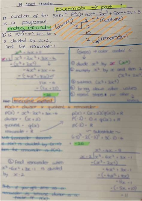 A Level Maths Polynomial 的图像结果