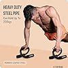 Buy Athmonk Push Up Bar Double Handle Steel For Home Gym Exercise ...