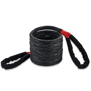 TYT 3/4" x20ft Kinetic Recovery Tow Rope, 19500lbs Snatch Strap, Heavy ...