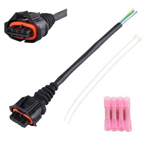 Buy Temperature Air Presure Sensor T- Wire Harness Repair Kit 4 Way Fit ...