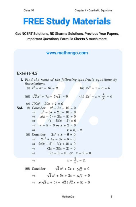 Image result for Pyq Class 10 Maths Chapter 4