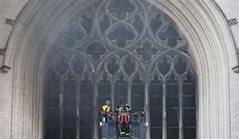 15th century church in France catches fire- The Week