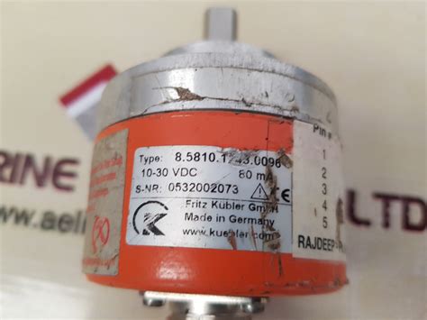 Fritz kubler 8.5810.1243.0096 rotary encoder – Aeliya Marine Tech