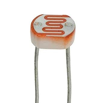 Invento 5PCS Photoresistor LDR CDS 5mm Light-Dependent Resistor Sensor ...
