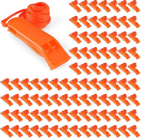 Amazon.co.jp: 緊急ホイッスル ストラップ付き 安全ホイッスル サバイバルホイッスル 大音量ブラスト 安全 キャンプ ハイキング ...