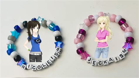 Nicole and jecka from class of 09 matching kandi in 2025 | Diy kandi ...